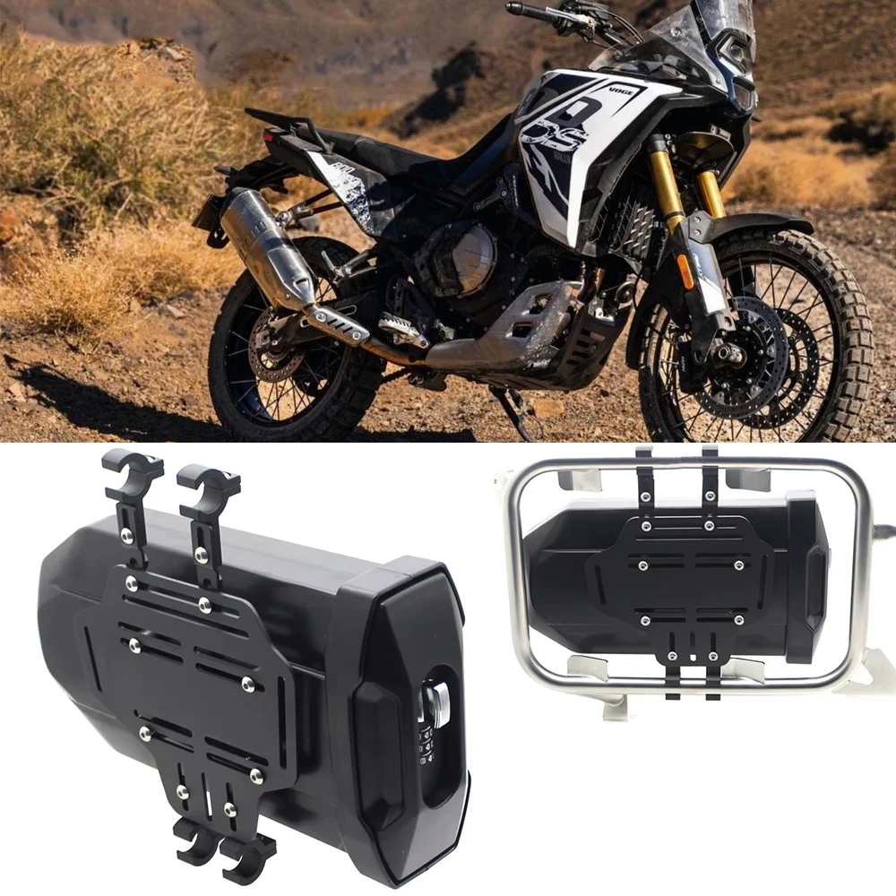 

For Voge DSX800 800 DSX DS800X Rally 800 2025- Side Tool Box Waterproof Side Decorative Toolbox First-aid/ Breakdown kit Toolbox