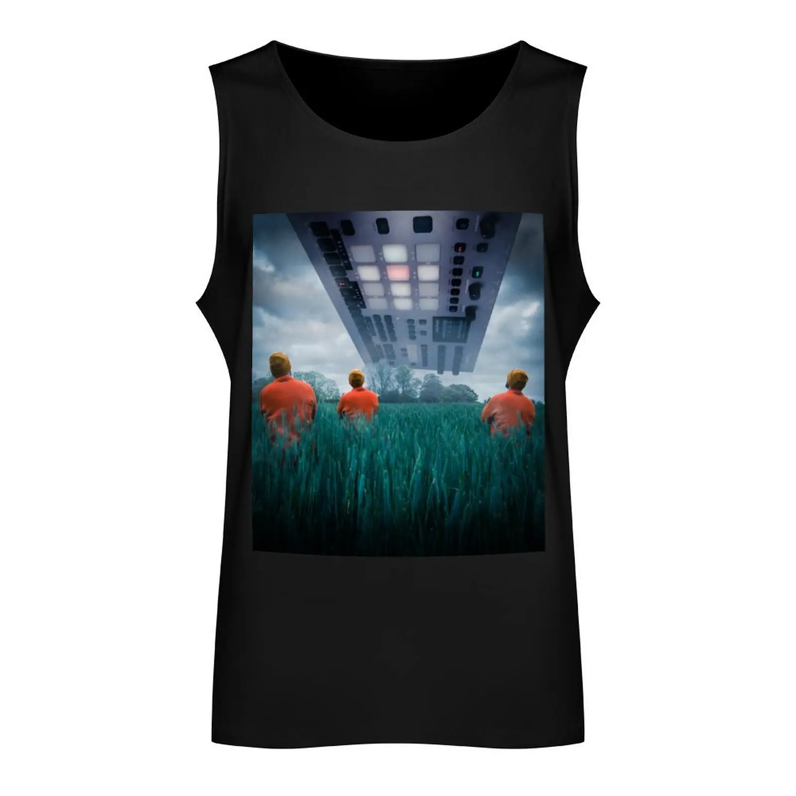 Analog Rytm Encounter (tall) Tank Top sleeveless shirt man Men's summer t-shirt