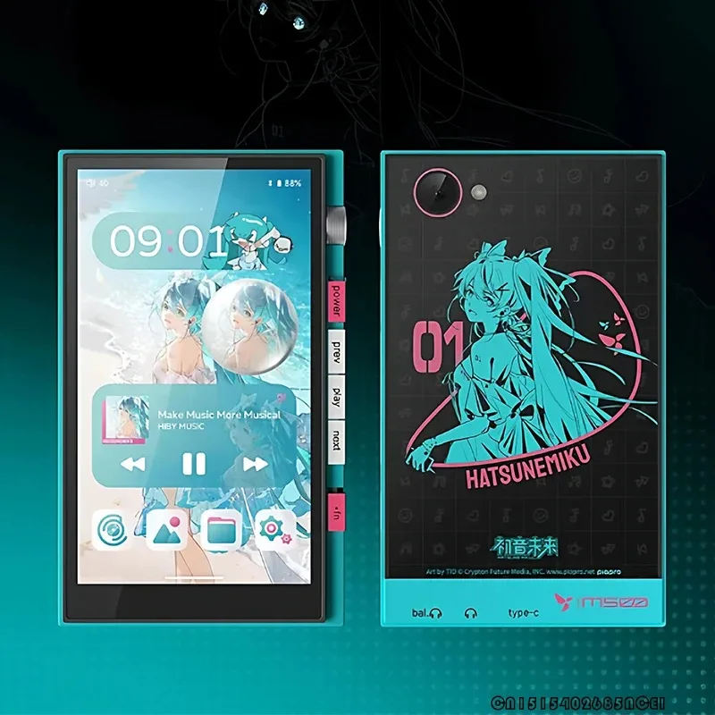 Zuno Choice】HiBy M500 Mp3 Player Bluetooth 4GB+64GB HiFi Music
