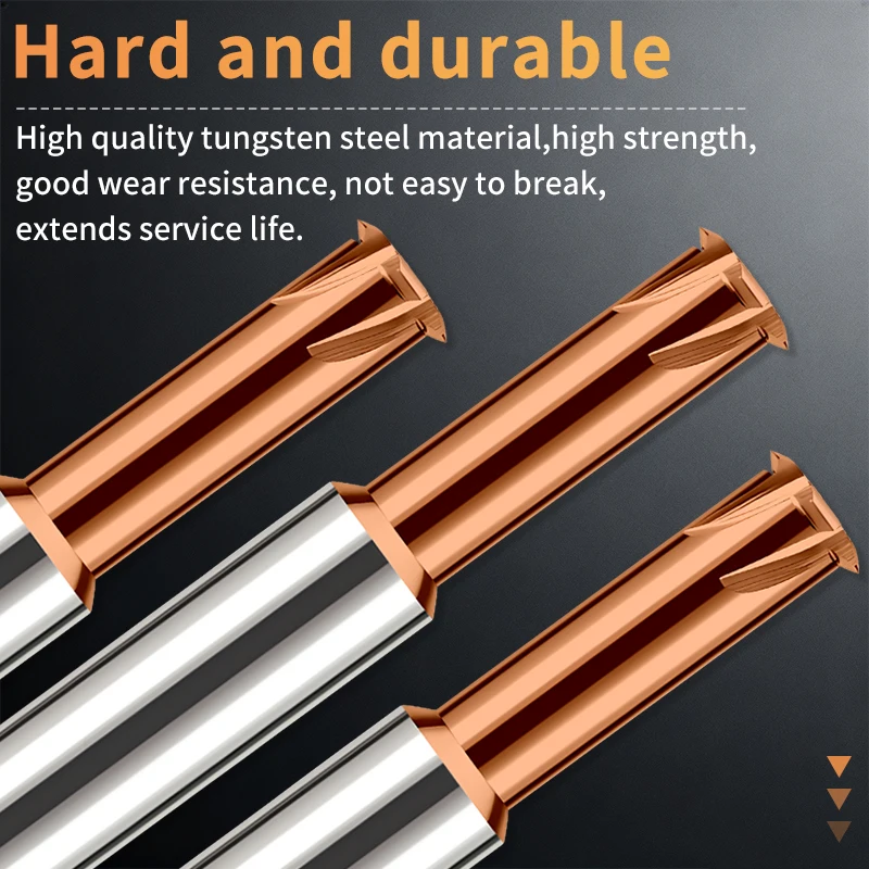 1PCS Solid Carbide Single‑Tooth Thread Milling Cutter, CNC Thread Mill for M1‑M10 Metric Thread Machining