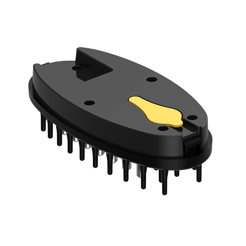 

Wholesale Personal Care Hair Growth Beauty Device RF Hair Massage Comb with Plastic Handle