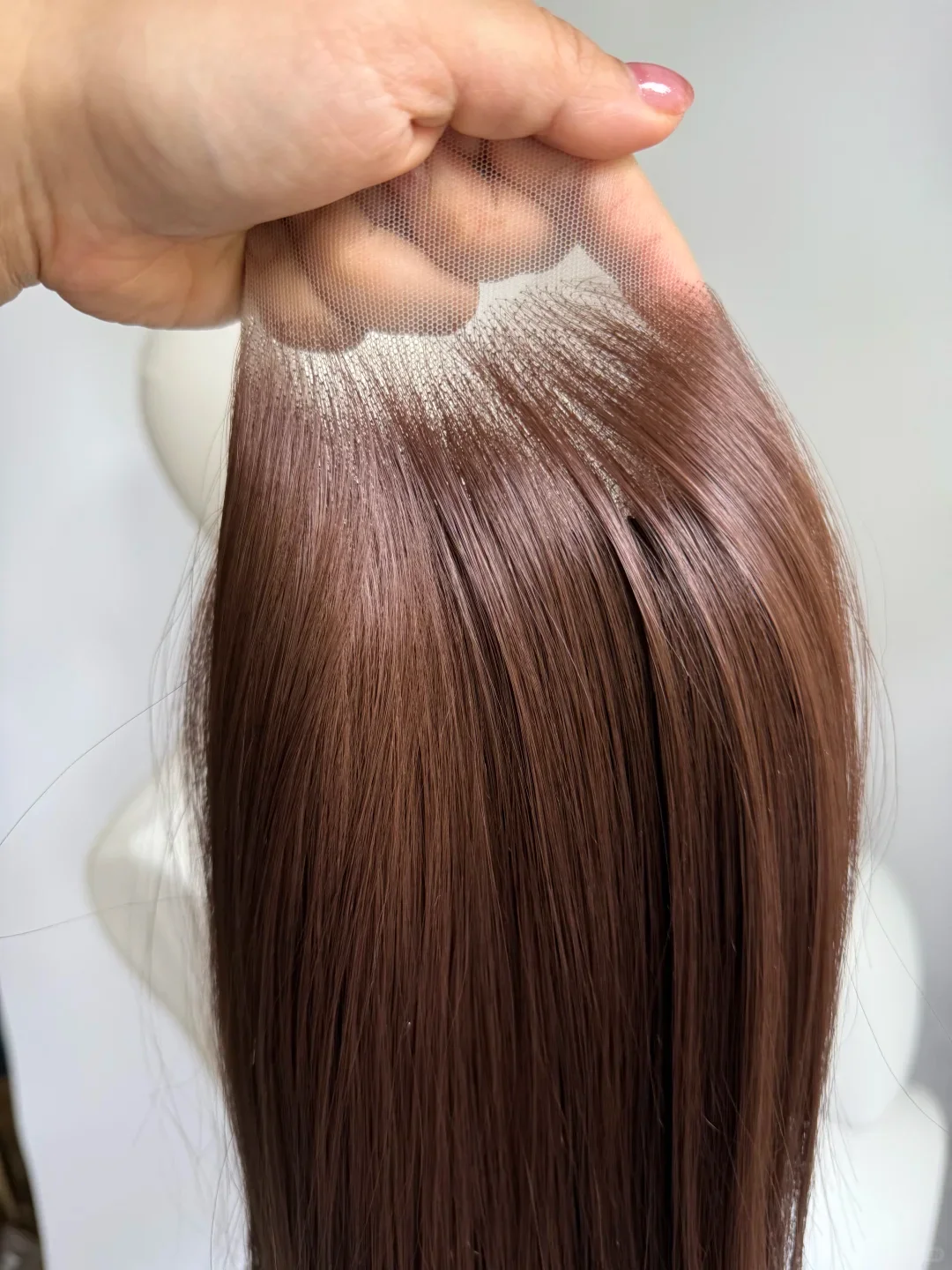 Peruca dianteira de renda marrom para mulheres 26 Polegada longa reta 13*4 perucas de renda sintética natural olhando para cosplay pelucas