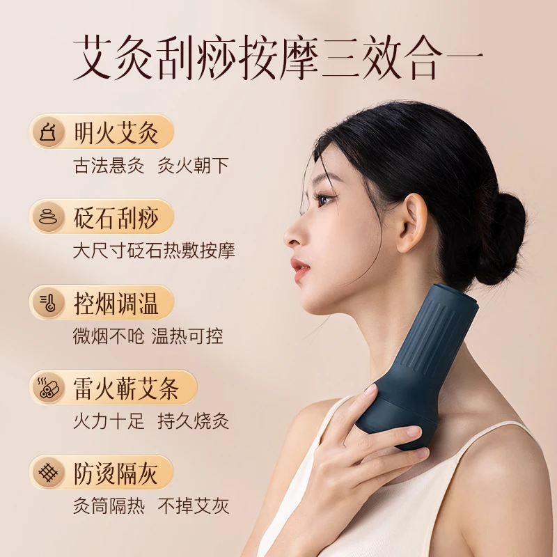 Instruments de fumigation domestiques avec bâtons de moxa