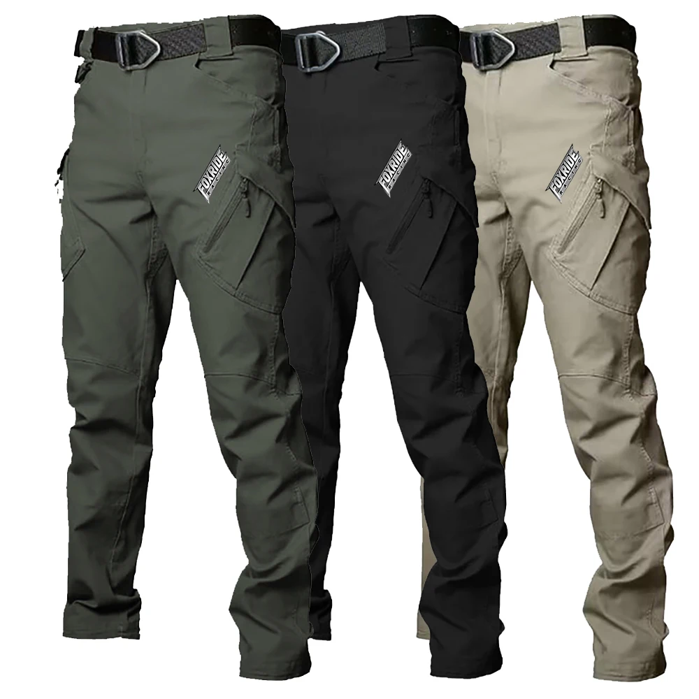 Mtb Downhill Pant Men Pantalon Ciclismo Outdoor Sport Hiking Jogging Trouser FOXRIDE RACING Mountain Bike Enduro Tactics Clothes