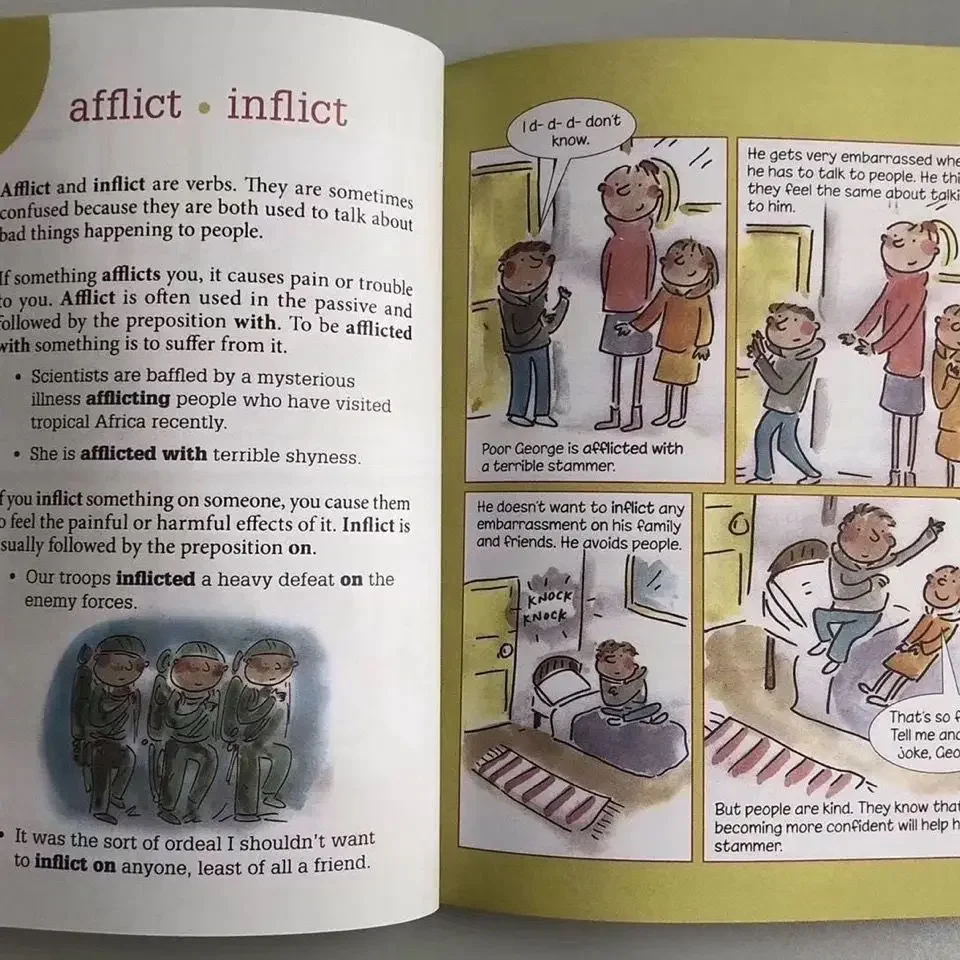 42 libri di storie inglesi Scholastic In Action Words/Idioms libri di lettura per bambini con immagine in-picture DIFUYA