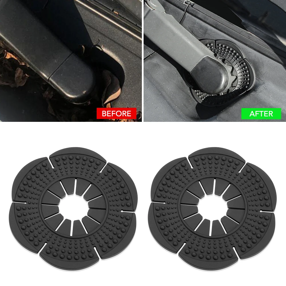 Car Wiper Hole Protective Covers Dustproof Sleeve For SsangYong Kyron Stavic Rexton Sports Tivoli Musso Rodius