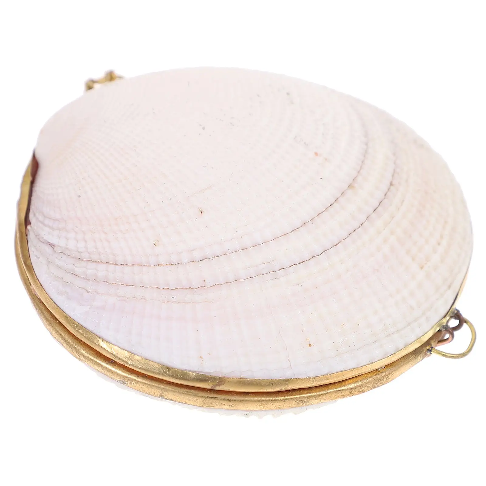 

7 -8cm Display Case Shell Jewelry Box Seashell Containers Clam Holder Dish Storage Boxjewelry Pink Trinket Travel