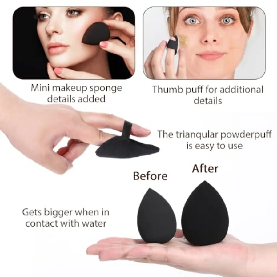 47本メイクブラシセット 多機能コスメツール プロ仕様メイクブラシ コスメバッグ付き 女性・女の子向け