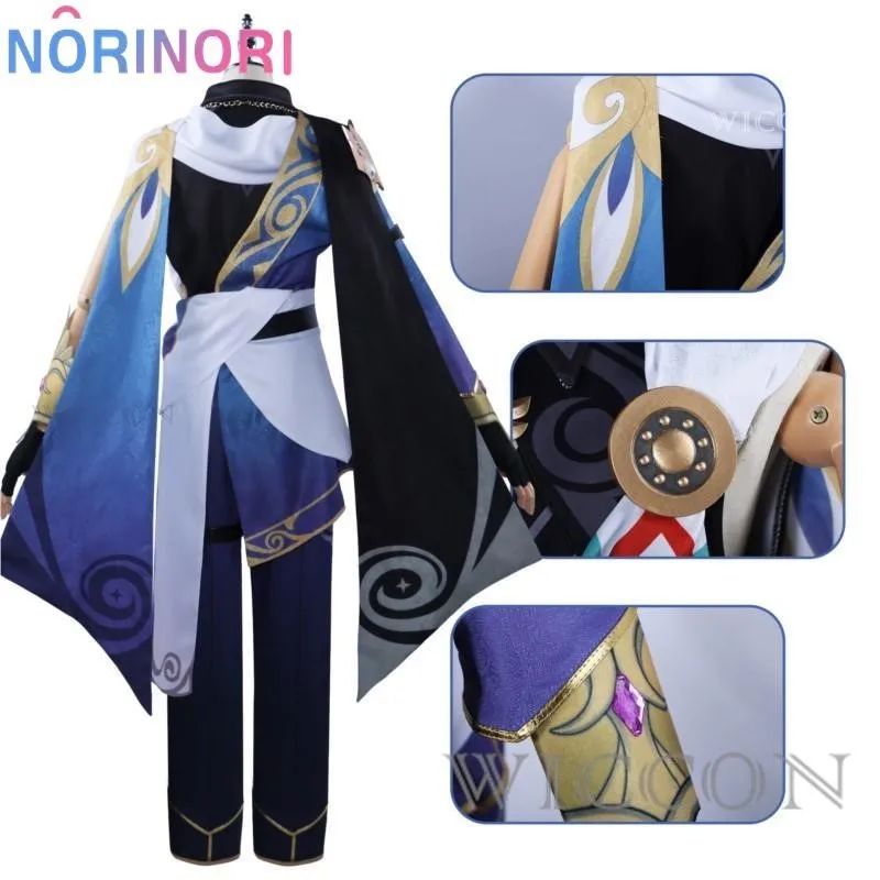 Costume de Cosplay du Jeu Honkai Star Rail, Tenue de ix, Accessoire d'Animation