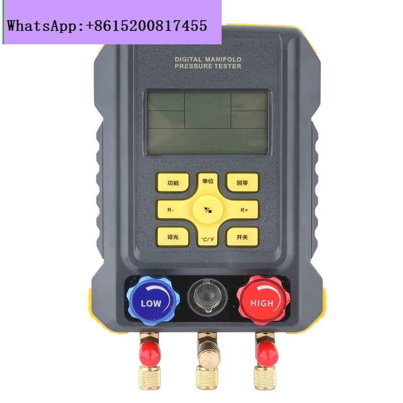 

YM-523 Air Conditioning Pressure Gauge Air Conditioning Fluorine Gauge Refrigerant Liquid Gauge