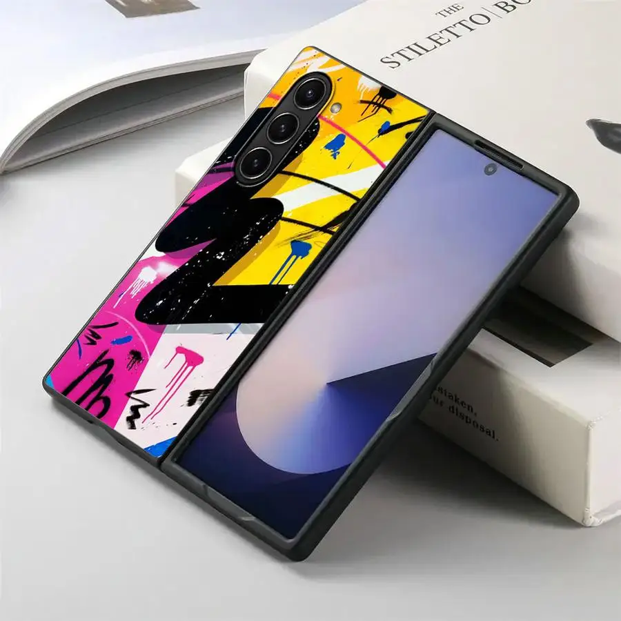 ม้าลายลายดอกทานตะวันกลับกรณีปกโทรศัพท์สําหรับS Amsung G Alaxy Z Fold3 Zพับ5 Zพับ7 6 5 4 3 Zพับ6 Zพับ4 Zพับ7