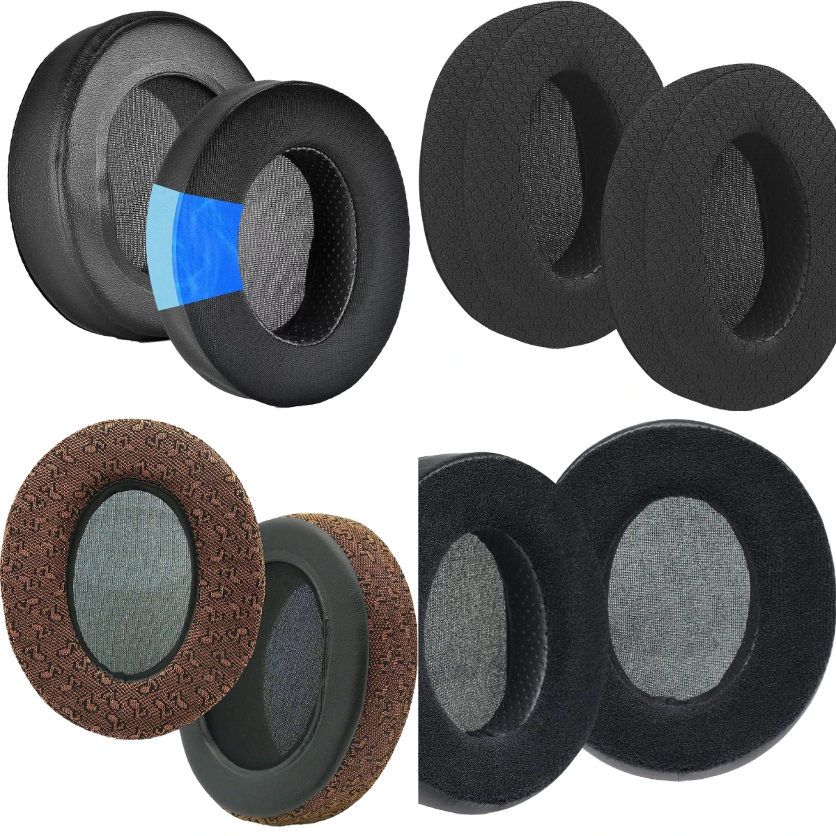 

Earpads for BRAINWAVZ HM5 Sony MDR V6 ZX700 M50 M50X M40X, HyperX Cloud/Alpha Headphone Ear Cushion Memory Foam Ear Cups