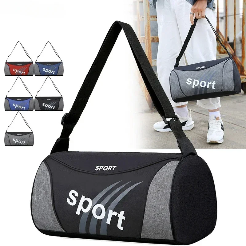 Women's & Men's Gym Bag Unisex Outdoor Crossbody Shoulder Backpack Personalized Duffel Overnight Travel Yoga Sports Bag