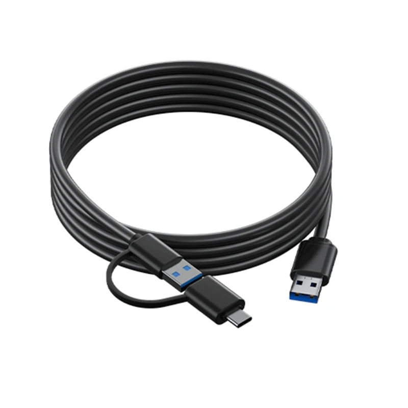 59-дюймовый зарядный кабель USB A — кабель для передачи данных Type-C USB A — C Кабель-переходник OTG 87HC 59-дюймовый зарядный кабель USB A — кабель для передачи данных Type-C USB A — C Кабель-переходник OTG 87HC