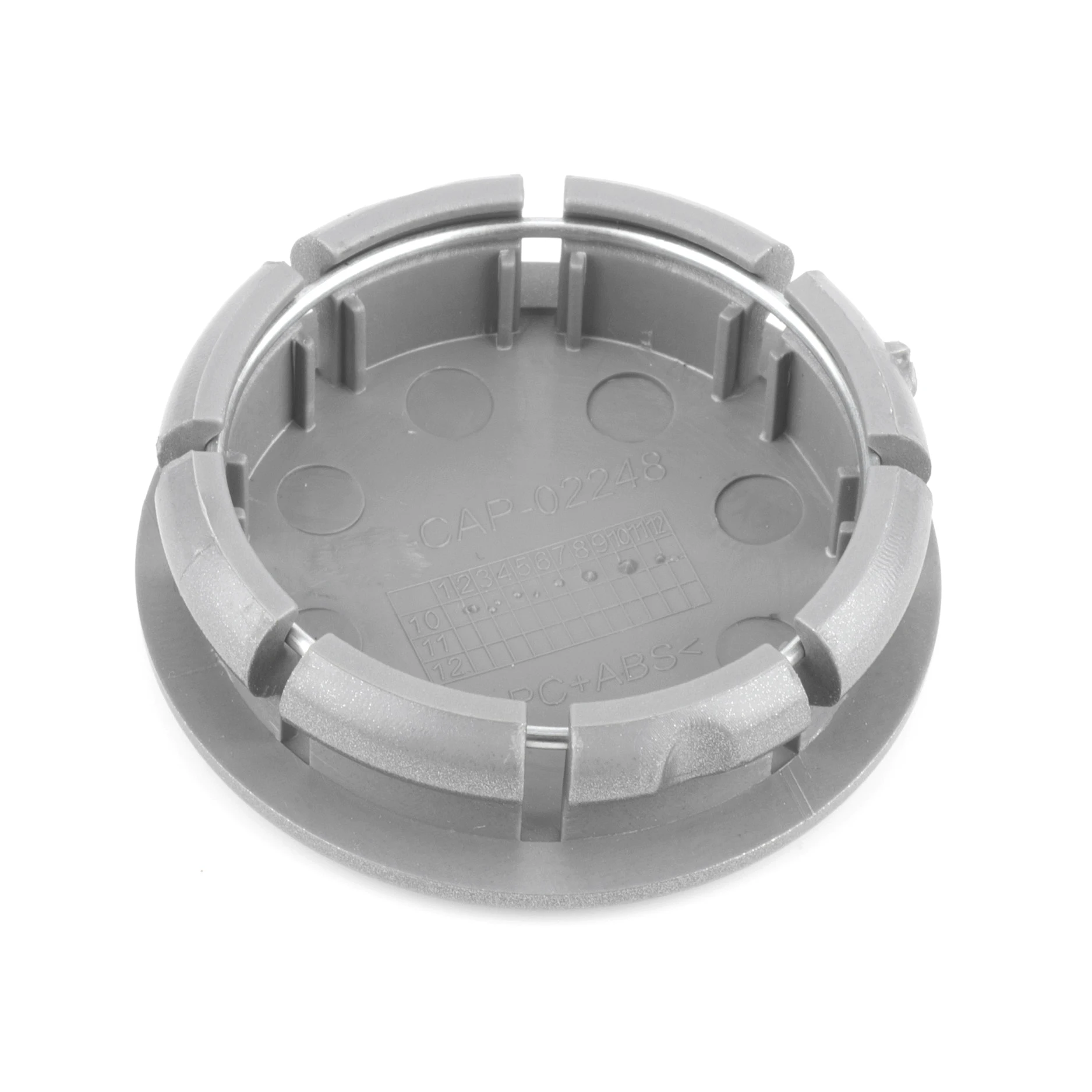 1pc 53mm 51mm Wheel Hub Caps For Rim Center Cover Styling Refits 8 Clip No Logo Gun Grey Auto Accessroies ABS Plastic