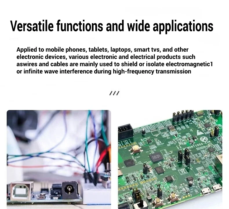 Leitfähiges Klebeband Abschirmband Anti-Interferenz Elektromagnetische Wellen Schutzband für Schlüssel und Fernbedienungen – Detail 8
