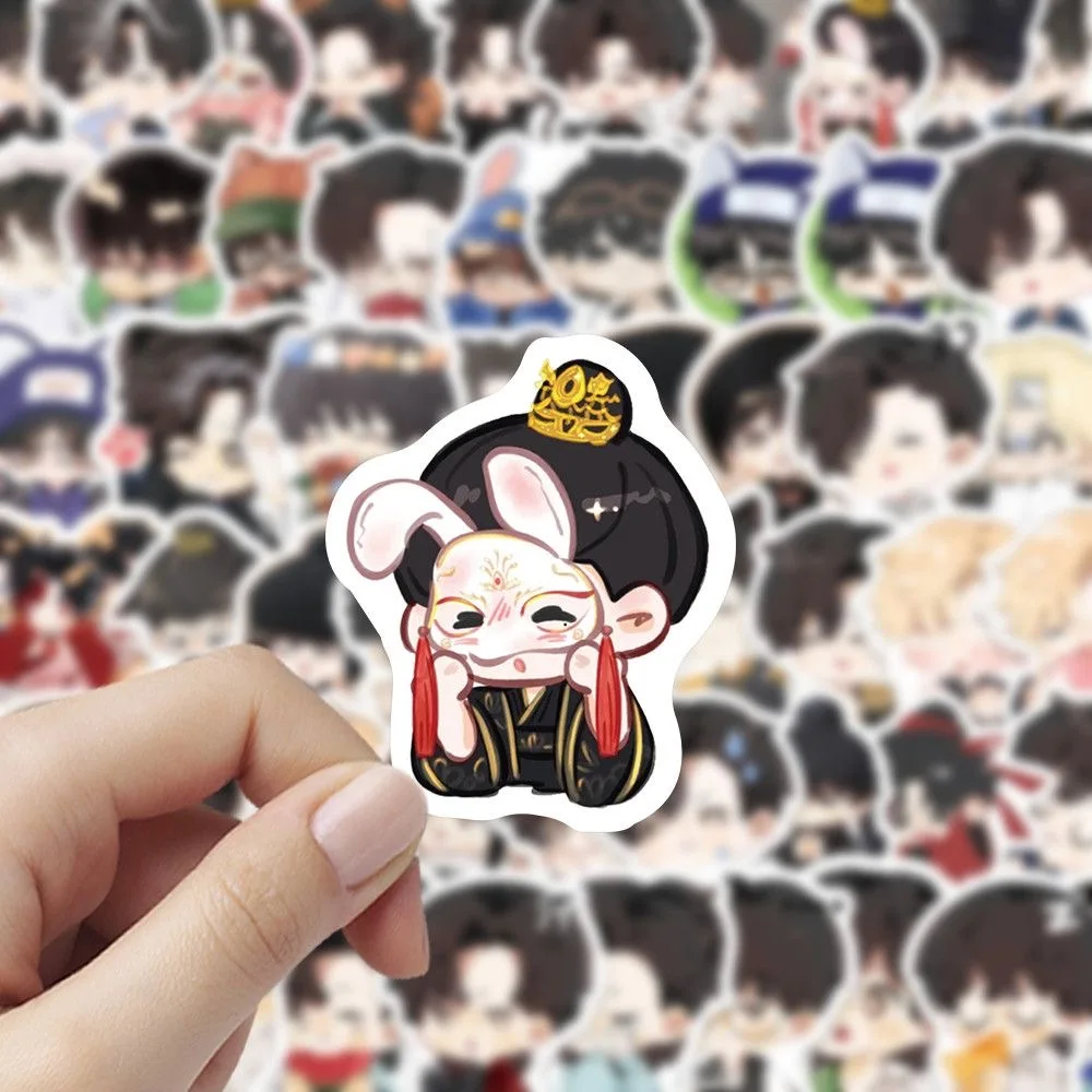 300 adesivi Liu Yuning versione Q, stelle carine dei cartoni animati, note dei conti Instagram, adesivi cosplay