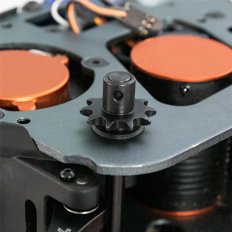 ODIES - Do LOSI 1/4 Promoto-MX Motocykl zdalnie sterowany Przednia zębatka 10T Tylna zębatka 36T Łańcuch Akcesoria