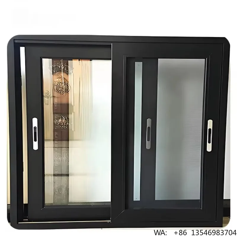windows Aluminum Sliding Window Frames for Houses Finestra Skylight Double Glazed Triple with Shutters and Doors Frame