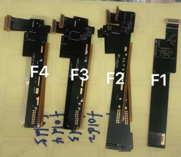 Foldable Phone's Big Screen LCD Flex Cable For SM Z Flip/Fold 1/2/3/4/5/6 Inner Screens Connecting Lines Bonding Repair Part