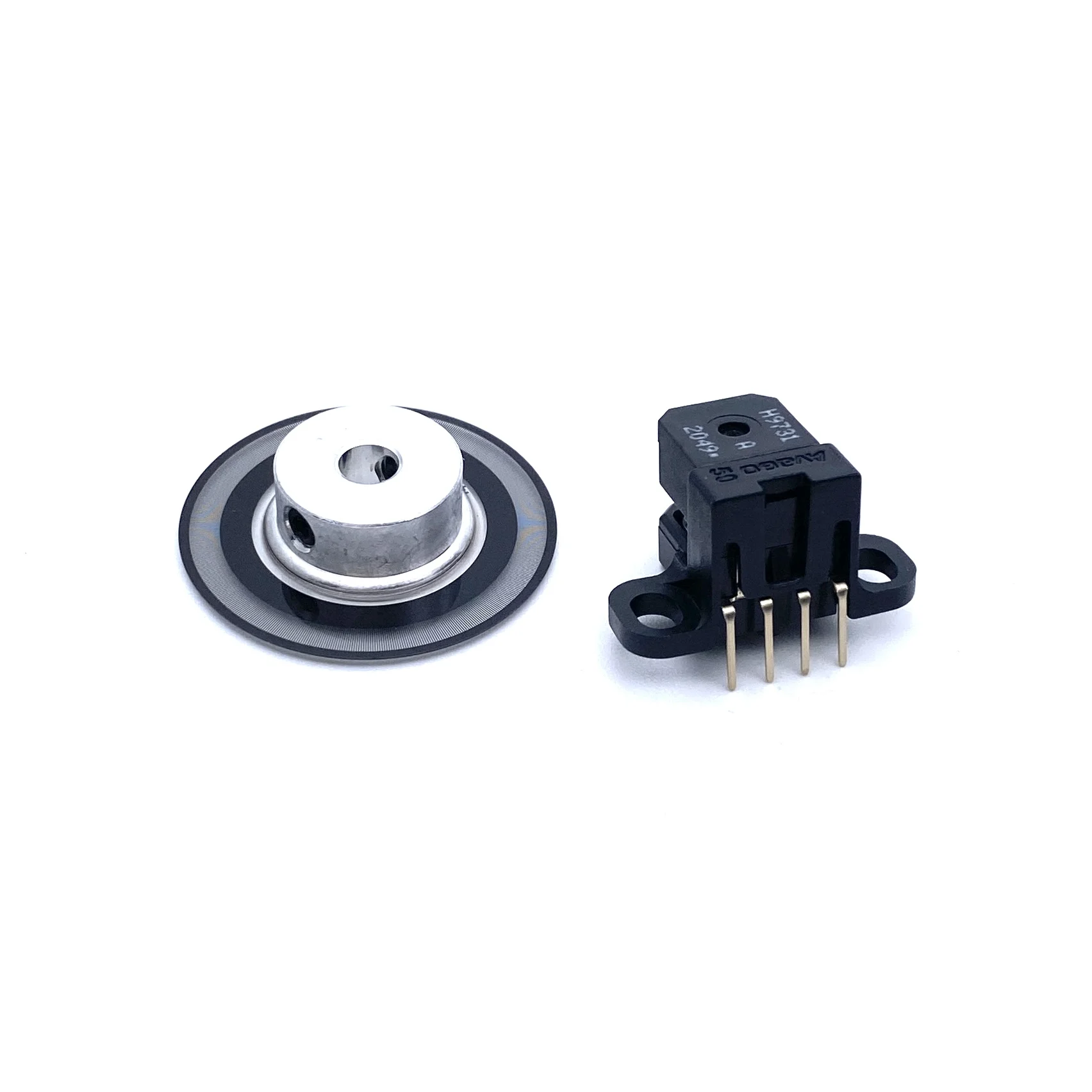 Imagem -03 - Leitor de Disco Código ab Heds-9700 100 200 360 400 500 1000 1024ppr 210 mm Buraco 254 mm H9731