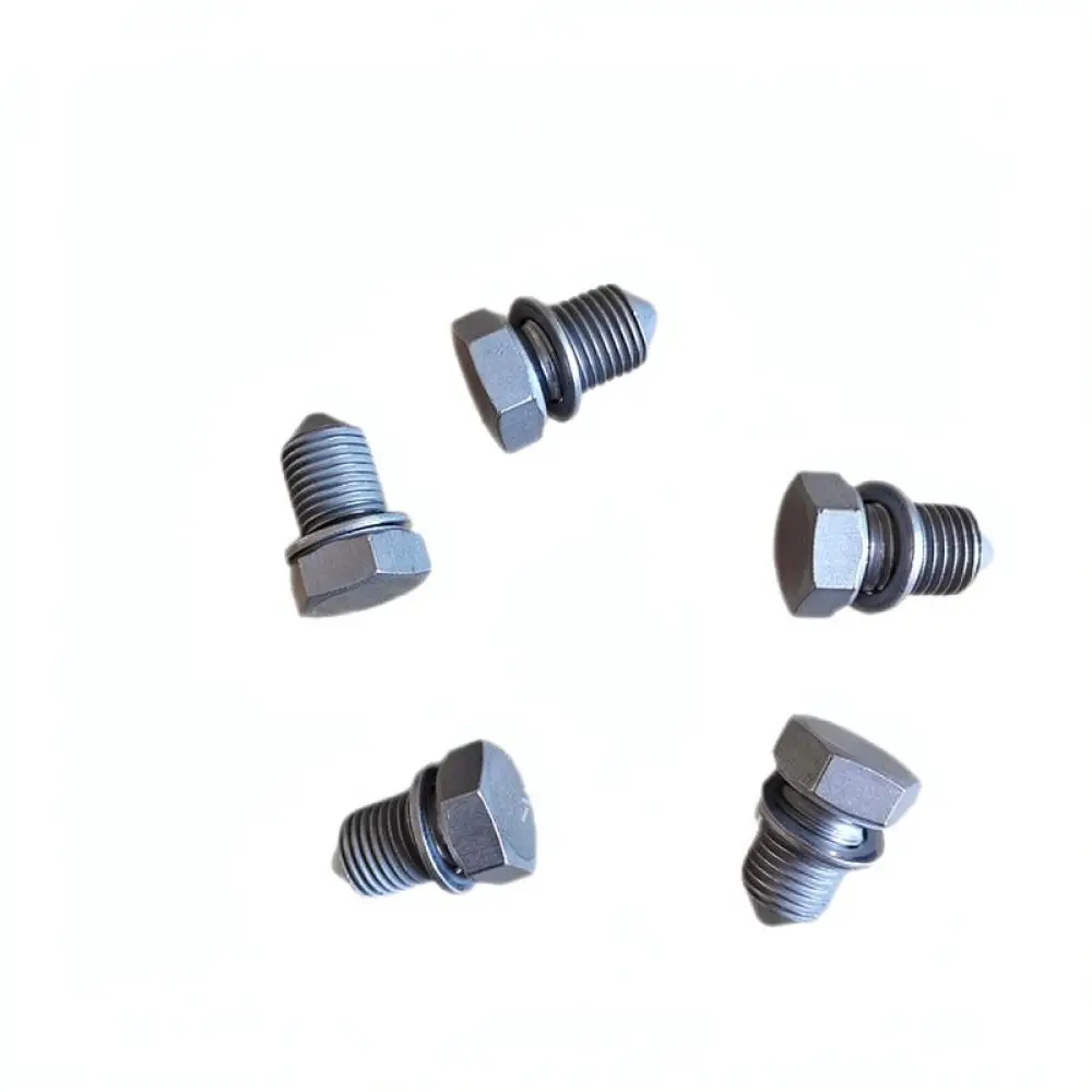 Automotive Oil Drain Plug Bolt For Volkswagen Audi N90813202 Engine Sump Screw High Quality Metal Repair Replacement Part