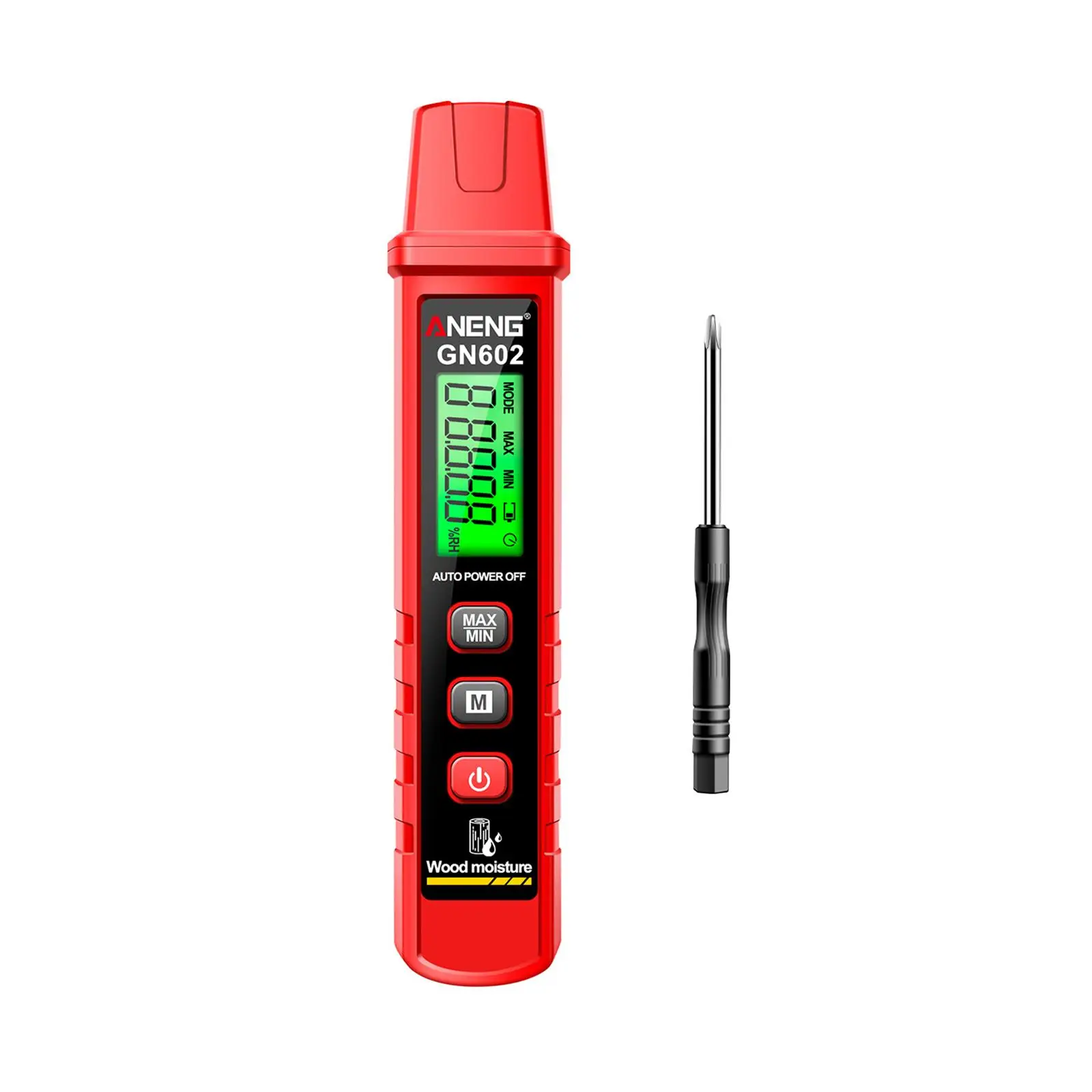 

Intelligent Moisture Tester Digital Water Leak Tester Accurate Wood Moisture Meter for Logs Woodworking Firewood Paper Floor