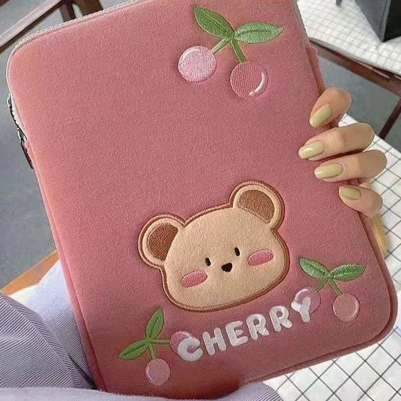 Fotografia 3: Adequado para tablet computador forro saco ipadpro 11 polegadas saco de armazenamento feminino notebook 13/14 polegadas computador capa protetora