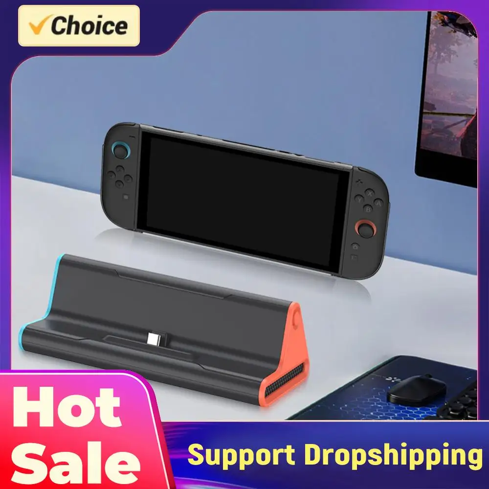 

Док-станция для телевизора NS2 с портом Type C/USB, док-станция, совместимая с HDMI, USB3.0, подставка для зарядки игровой консоли, подарок для друзей