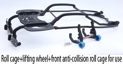 1/7 MOJAVE 6S EXB short truck shell version anti roll frame lifting wheel green cold cleaning accessories