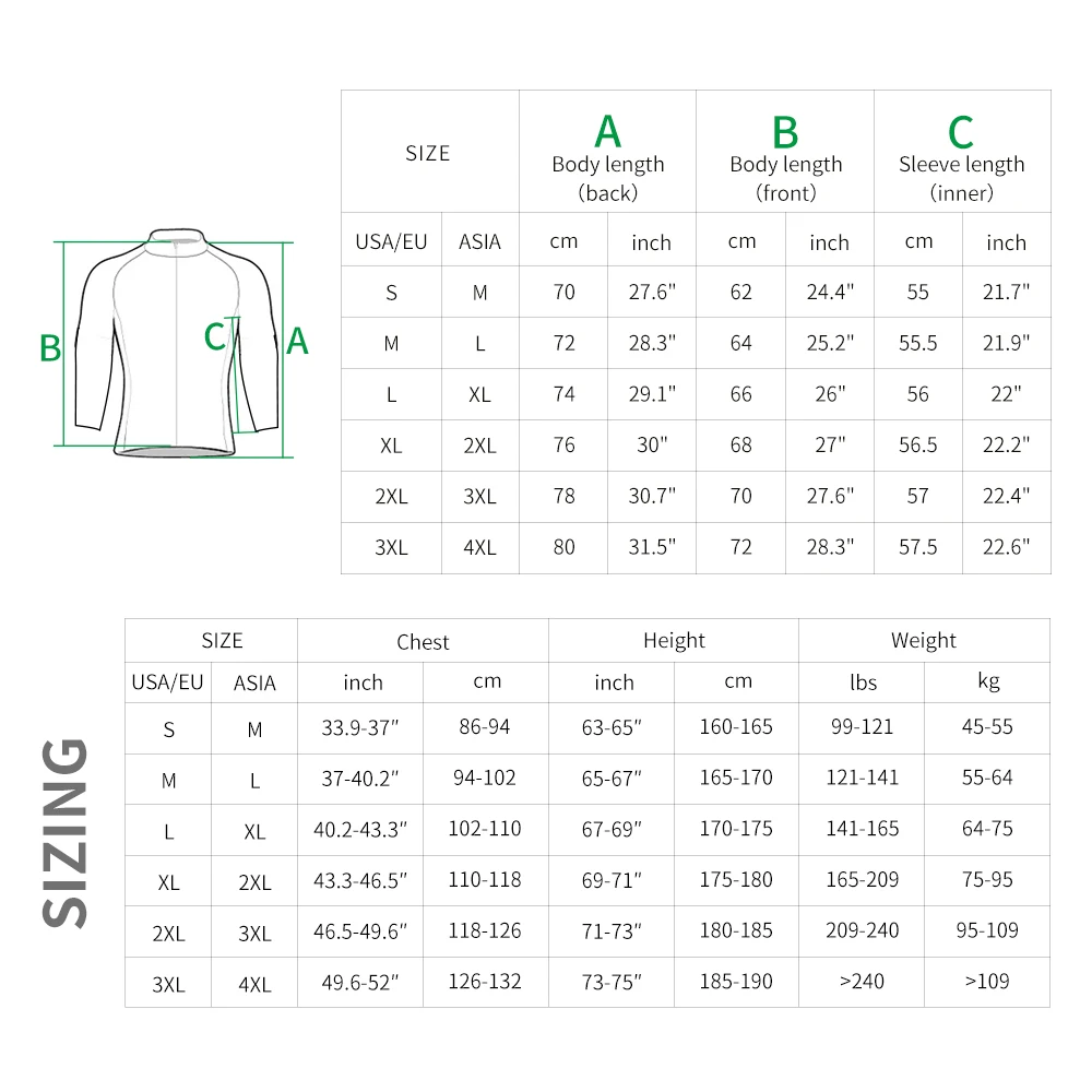 WOSAWE Winter Thermal Cycling Jacket Fleece Mountain Bike Jersey Windproof Splashproof MTB Bicycle Clothes Outdoor Sports Coat