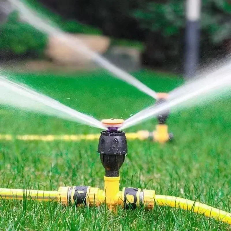 Garden Sprinkler 360 Degree Rotation Irrigation Watering System Plant Watering Sprinkler For Agriculture Lawn Farm Greenhouse