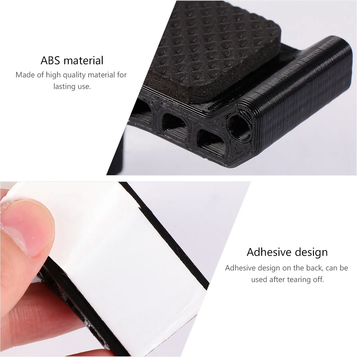 

1 Pair Universal Rack Strong Adhesive Bow Holder For Recurve Bows Smooth Edge Sponge Pad Protection Bow Stand Bracket