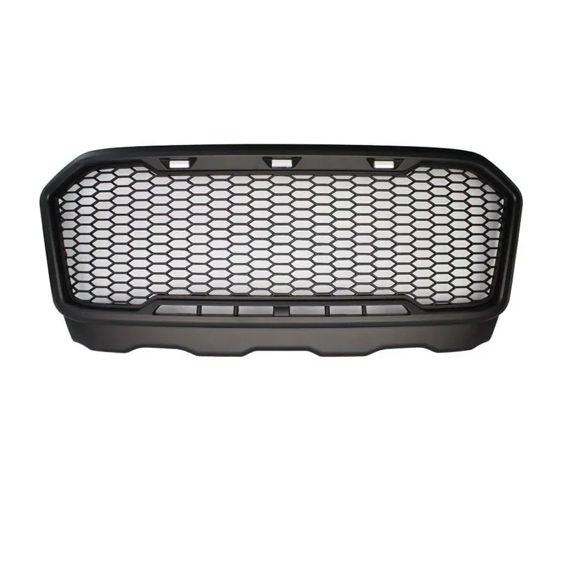 Applicable to Pickup styling accessories front racing honeycomb grills for Ford Ranger T7 2015 2016 2017 modified front grille