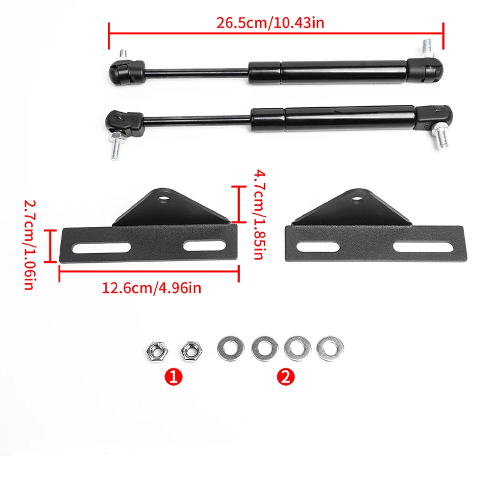 

JMN010 Bonnet Gas Struts Engine Hood Bars Lift Supports Hydraulic Rod for Jimny JB74 2018+ 3 Doors 5 Doors