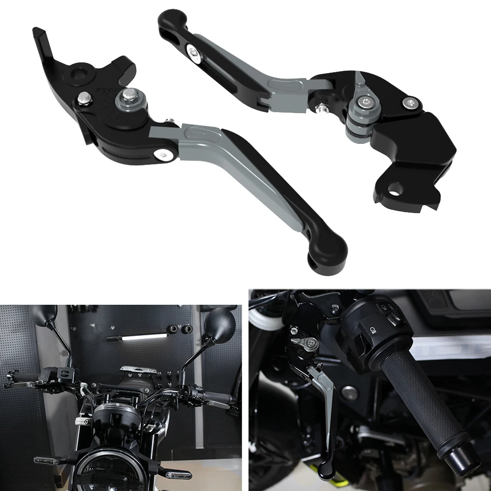 

Adjustable Extendable Foldable Brake Clutch Levers For Moto Guzzi Breva750 Nevada Classic 750 V7 Classic/Racer/Special Edition