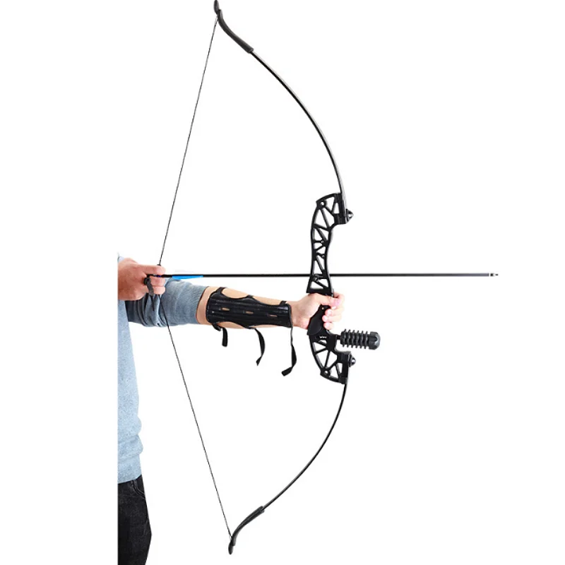 

30 Pound Archery Bow Hunting Bow Outdoor Fishing Dart with Bow Accessories Shooting Game Practice Tool Recurrence Bow