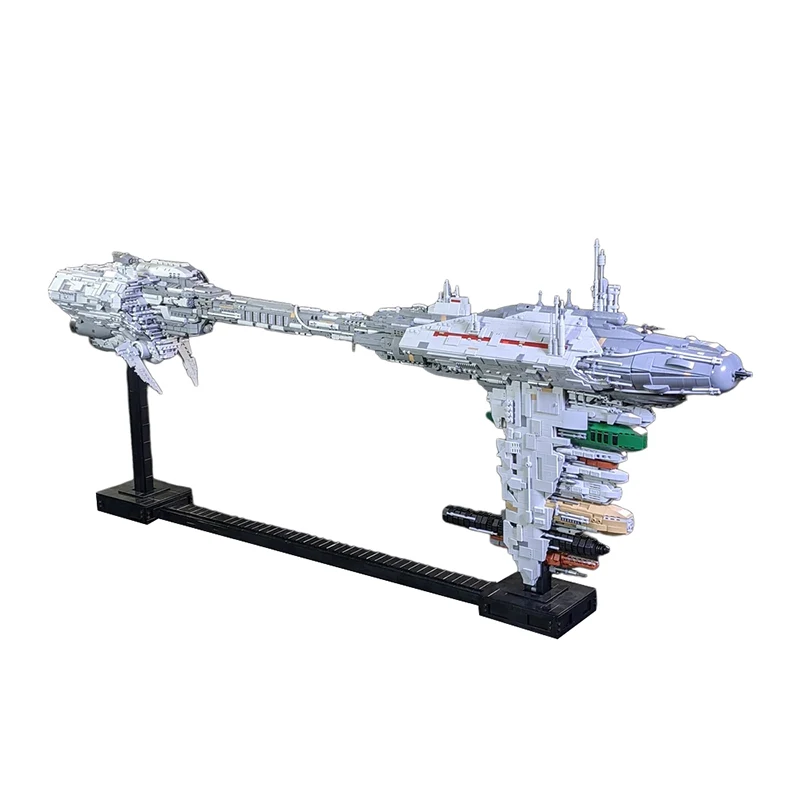 MOC Space Wars Classic Movie Spaceship Nebulon-B Frigate Bricks Assembly Model Spaceship Military Battleship Brick Toy Gift