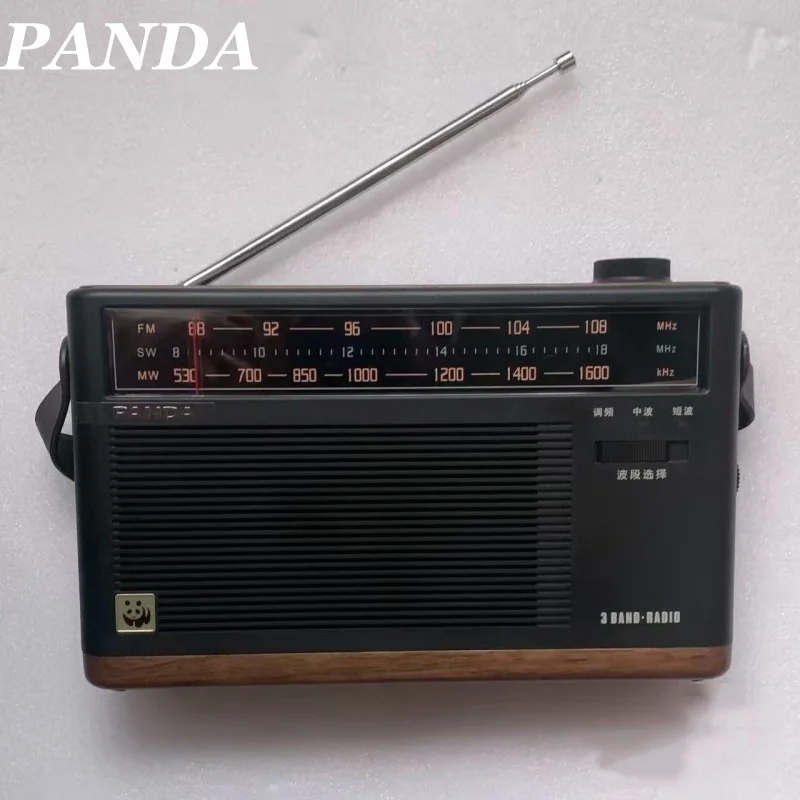 

T51 Полупроводниковая радиостанция с громким объемом, перезаряжаемая портативная полнодиапазонная ретро ностальгическая радиостанцияMW/FM/SW с антенной для пожилых людей