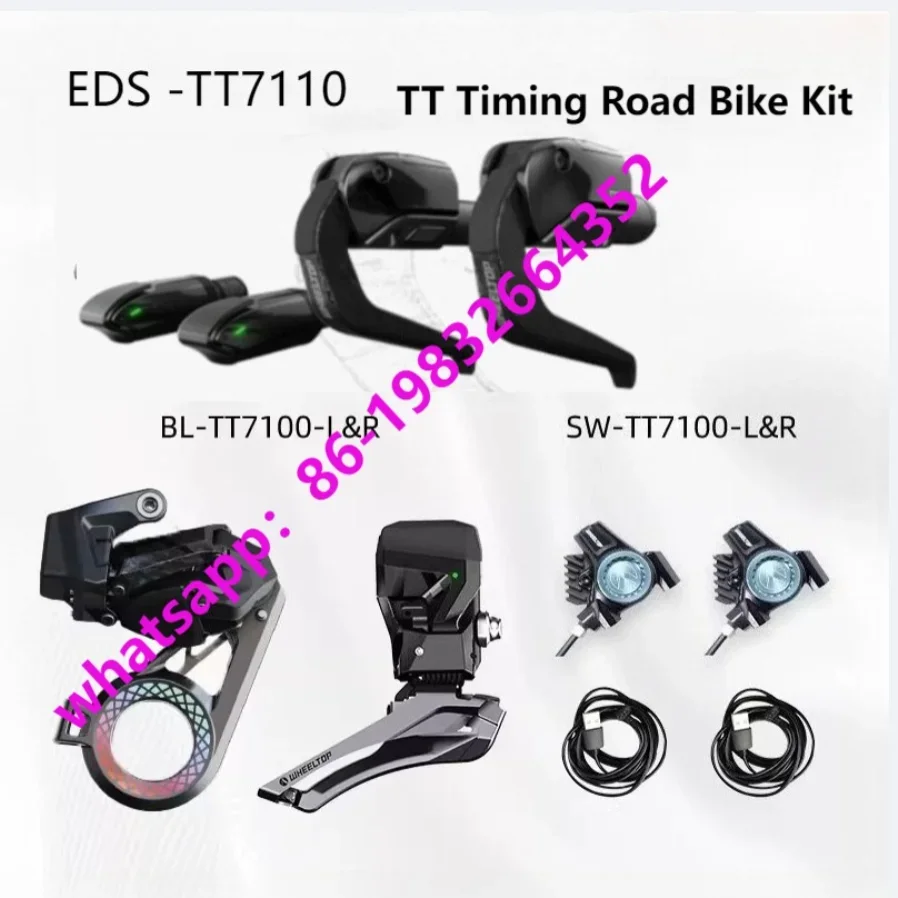 

Wheeltop TT Transformer Iron Трехдорожный синхронизация Беспроводная электронная передача 2*7-14S Керамическое углеродное волокно Большое направляющее колесо