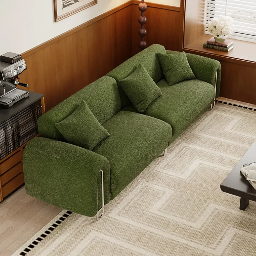 

Modern Minimalist Sofas Backdrop Armchair Luxury Elegant Sofas Salon Italian Creative Individual Divano Postmodern Furniture