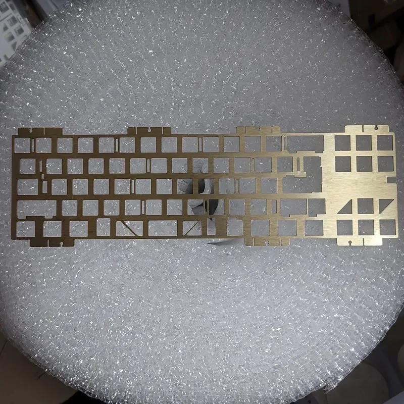TKD Cycle7 keyboard plate C7 Brass PP PC CF Aluminum ( for PCB-mounted stab)