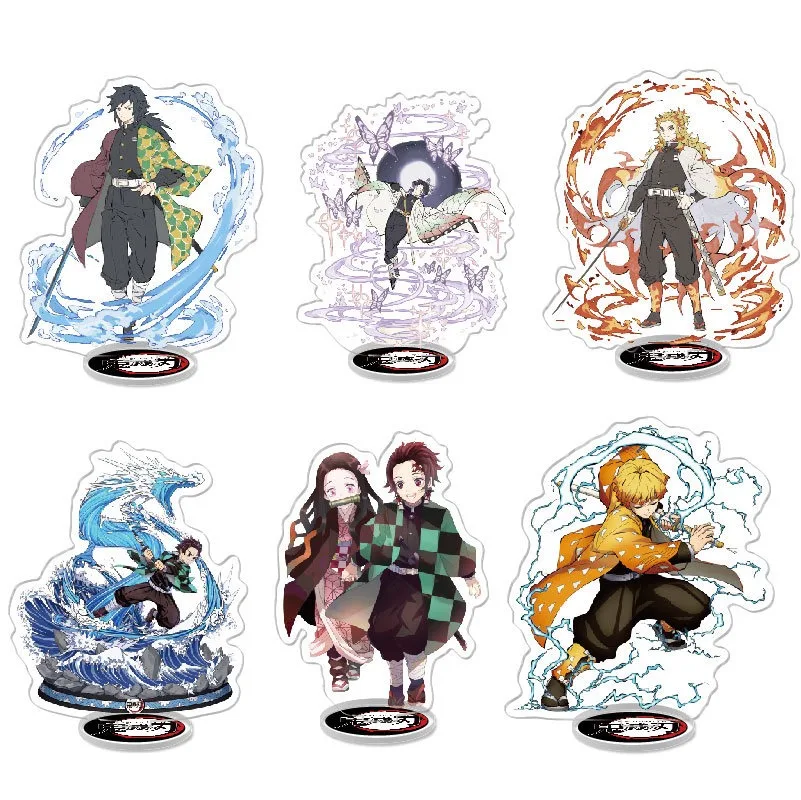 

Anime Peripheral Demon Slayer Cartoon Kamado Tanjirou Kamado Nezuko Acrylic Standing Brand Decorative Tabletop Decoration