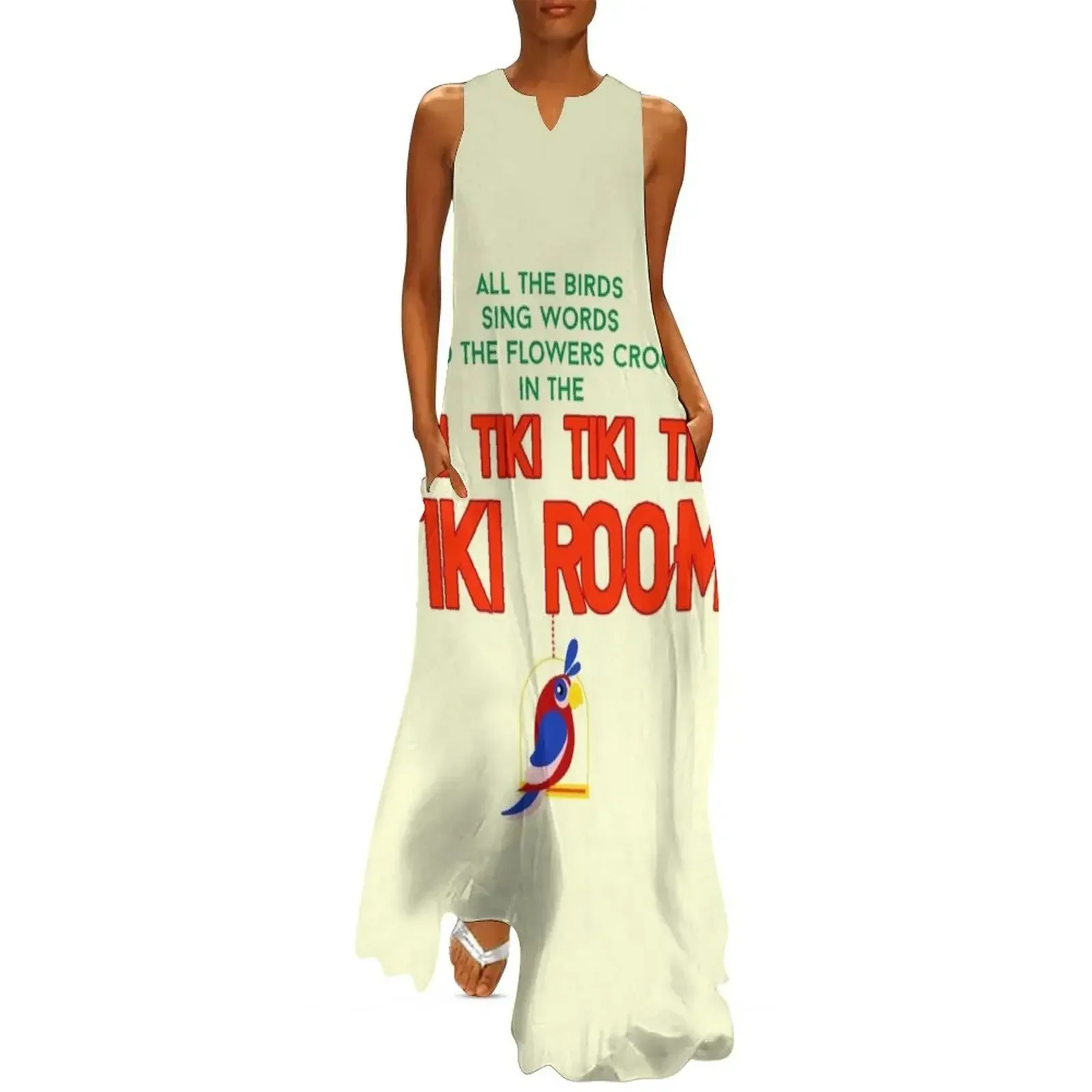 

In the Tiki tiki tiki room Long Dress birthday dress for women women long dresses women dresses Dress