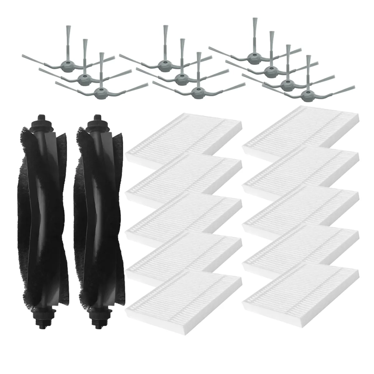 

A04V для Clean L50, L50, L50, L60, L60, гибридные запасные части, аксессуары, роликовая боковая щетка, фильтр Hepa