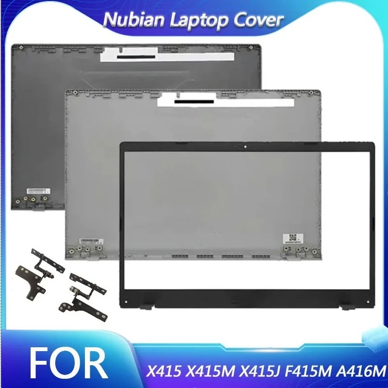 

New For X415 X415M X415J F415M A416M Laptop LCD Rear Lid Back Top Cover Front Bezel Bottom Base Case Grey Silver