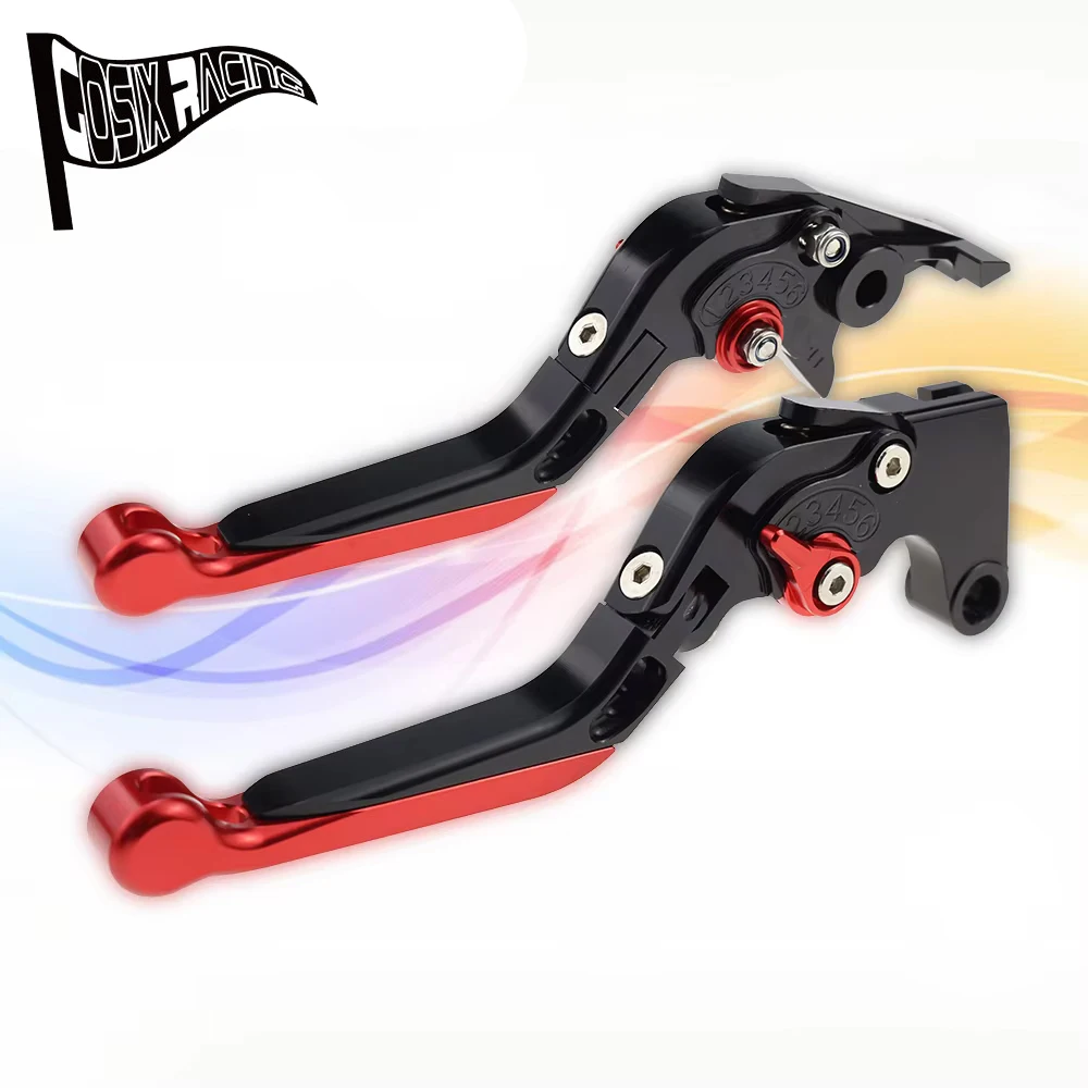 

Fit For MS4/MS4R 996/998/B/S/R Clutch Levers For M900/M1000 900SS/1000SS 748/750SS Motorcycle Folding Extendable Brake Levers