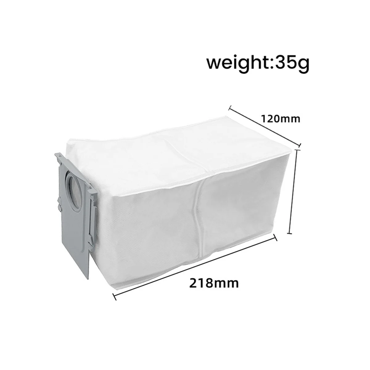 14PCS for P10 / Q Robot Vacuum Cleaner Accessories Dust Bag Garbage Dust Bag Replacement Parts