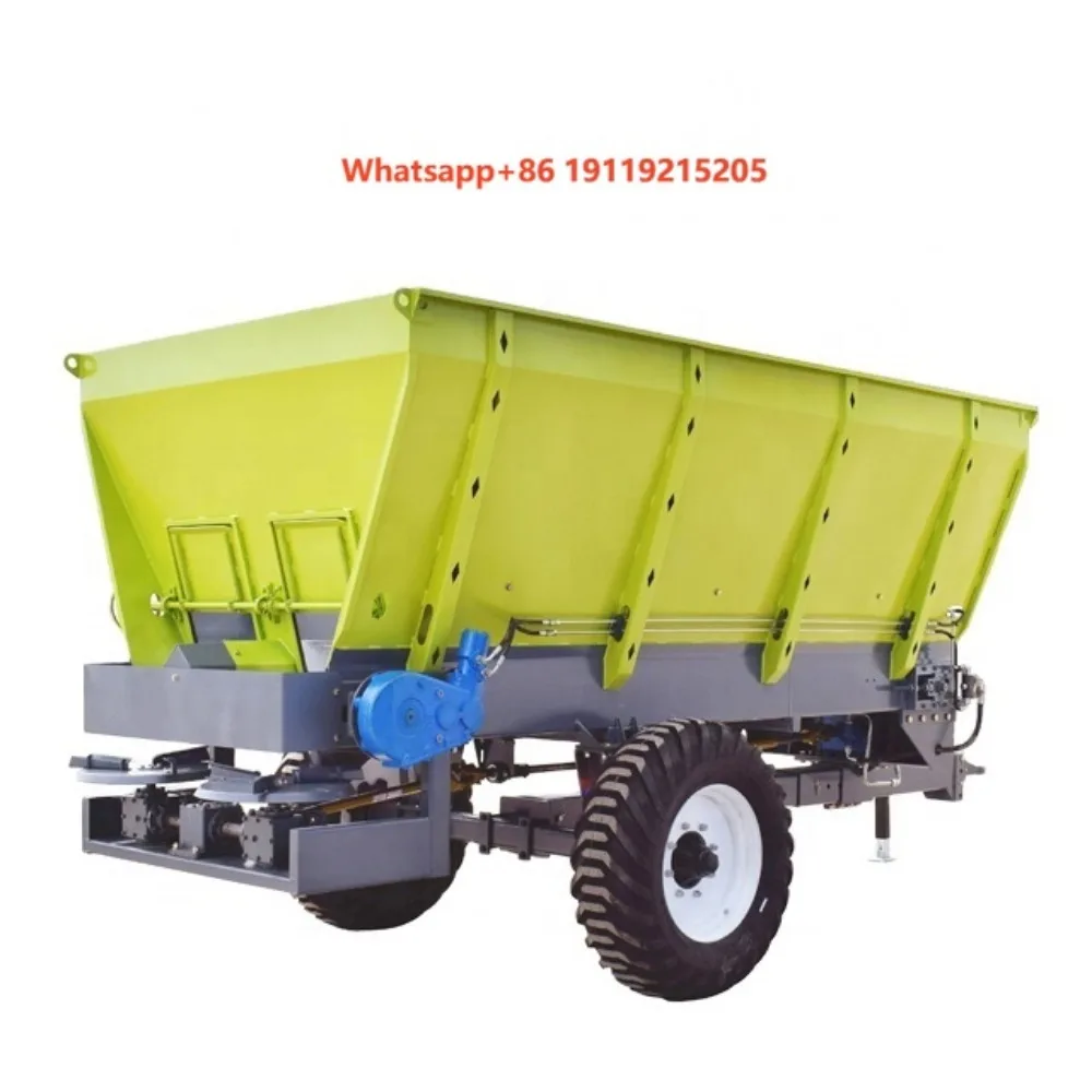Daringfish High Evenly Spreading Tractor Fertilizer Spreader for Agricultural Farm Manure Muck 90-150 Tractor Compatible