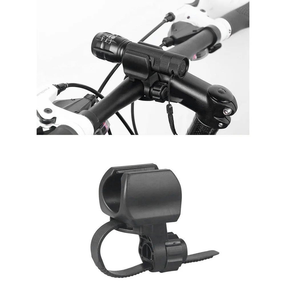 

3Pcs Outdoor Flashlight Holder Adjustable Durable for Cycling Hiking Camping Travel Flashlight Holder Light Brackets